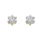 Preview: Ohrstecker 3,6mm mit Diamant 0,20ct 14Kt 585 GOLD