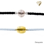 Preview: Collier Baumwollkordel Farbwahl in 2, 4 oder 6mm für Wechselschliesse