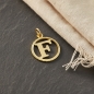 Preview: Anhänger Buchstabe F 14Kt 585 GOLD
