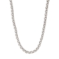 Preview: Collier Kette Ankerkette 6mm rund Erbskette Silber 925 50cm