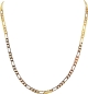 Preview: Collier Kette 3,4mm Figarokette 14Kt GOLD 50cm