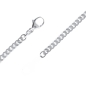 Preview: Collier Kette Panzer 4mm Silber 925 55cm