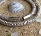 Preview: Collier Himbeerkette 8mm Edelstahl mit Bajonettverschluss
