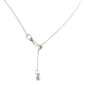 Preview: Collier Kette mit Zirkonia Anhänger 925 Silber vario 45cm