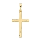 Preview: Anhänger Kreuz 14x21mm 14Kt 585 GOLD