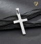 Preview: Anhänger Kreuz 13x20mm 14Kt 585 WEISSGOLD