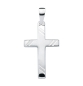 Preview: Anhänger Kreuz 13x20mm 8Kt 333 WEISSGOLD