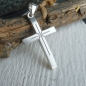 Preview: Anhänger Kreuz 15x22mm Silber 925