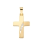 Preview: Anhänger Kreuz 11,2x17,5mm mit Zirkonia 8Kt 333 GOLD