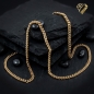 Preview: Collier Panzer flach 2,1mm 8Kt 333 GOLD 45cm