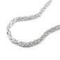 Preview: Kette Collier 4mm Königskette Silber 925 60cm