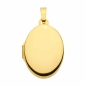 Preview: Medaillon oval 14x18mm 14Kt GOLD