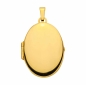 Preview: Medaillon oval 21x28mm 14Kt GOLD