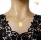 Preview: Medaillon eckig 17x21mm 8Kt GOLD