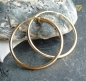 Preview: Creole 25mm glänzend 14Kt 585 GOLD