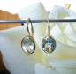 Preview: Ohrringe Boutons Aquamarin 585 Gold