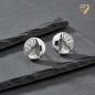 Preview: Ohrstecker Zirkonia 14Kt 585 WEISSGOLD