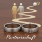 Preview: Partnerringe Freundschaftsringe Trauringe aus 925 Silber matt