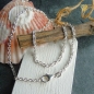 Preview: Collier Kette Anker rund 2,7mm Silber 50cm