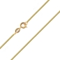 Preview: Collier Schlange 0,9mm 14Kt 585 GOLD 40cm
