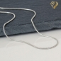 Preview: Collier Schlange 0,9mm 14Kt 585 WEISSGOLD 45cm