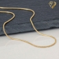 Preview: Collier Schlange 0,9mm 8Kt 333 GOLD 45cm