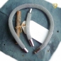 Preview: Exklusive Schlauchkette Collier Edelstahl 10mm mit Bajonettverschluss 38cm oder 49cm