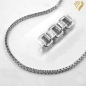 Preview: Collier Kette 2mm Venezianer Silber 925 50cm