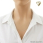 Preview: Collier Venezianerkette 1mm 14Kt 585 WEISSGOLD 45cm