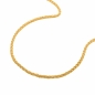 Preview: Collier Zopfkette 1,7mm 8Kt 333 GOLD 45cm
