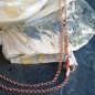 Preview: Armband Ankerkette 1,8mm rund Erbskette rose vergoldet Silber 925