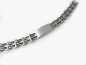 Preview: Armband Edelstahl ID Gravurplatte Trend 21,5cm