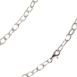 Preview: Armband Anker oval 5,5mm rund Silber 925, vergoldet, rosé vergoldet 17-19cm