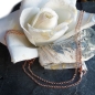 Preview: Kette Ankerkette 1,8mm rund Erbskette 50cm rose vergoldet Silber 925