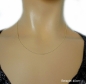 Preview: Collier Anker rund 40cm 1,6mm 8Kt 333 GOLD