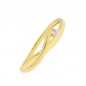 Preview: Damenring mit einem Zirkonia 333 GOLD