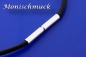 Preview: Lederband 1,3 oder 2mm 21 Farben mit Edelstahl Bajonett