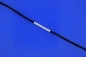 Preview: Collier Baumwollkordel 2mm mit Bajonett Edelstahl