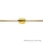 Preview: Edelstahl Collier bicolor für Wechelschliesse 7-reihig