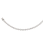 Preview: Collier mit Zirkonia 5mm 925 Silber 42cm