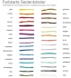 Preview: Collier Seidenband handgefärbt mit Edelstahl Bajonett Farbe nach Wahl