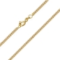 Preview: Collier Panzer flach 55cm 2,1mm 8Kt 333 GOLD