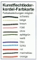 Preview: Kunstflechtleder-Kordel 2,5mm 12 Farben