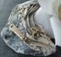 Preview: Schildarmband ID Flachpanzer 1,4mm 8Kt GOLD 14cm