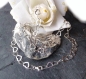 Preview: Collier Kette Design Herzen 925 Silber 40-90cm