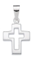 Preview: Anhänger Kreuz 12x13mm Silber 925