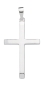 Preview: Anhänger Kreuz 17x27mm Silber 925