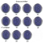 Preview: Siegelring ovale Platte Lapis Lazuli 10,5x9mm 925 Silber