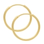 Preview: Creole 32mm glänzend 8Kt 333 GOLD