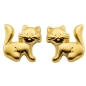 Preview: Stecker Katze 8Kt 333 GOLD